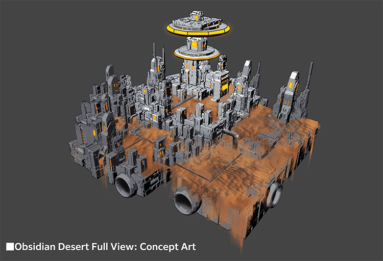 Introducing Lacuna [4] Obsidian Desert, the Dusty Demonic Realm