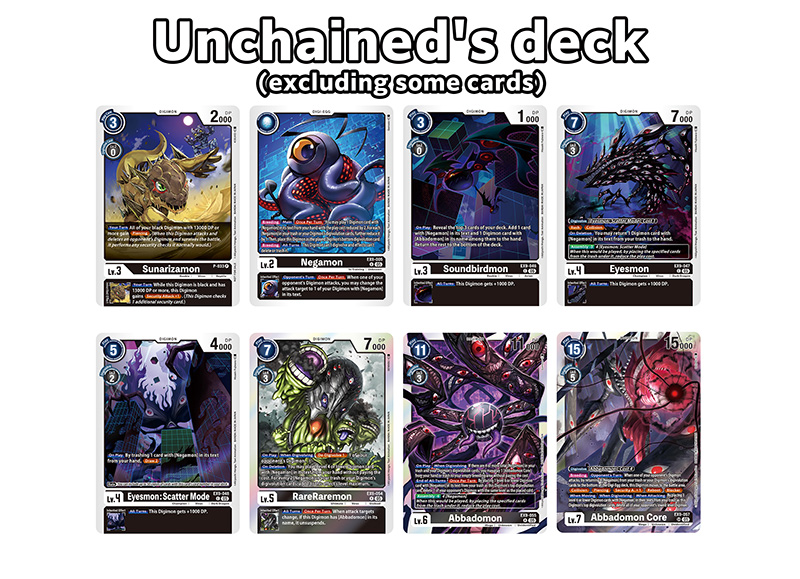 Unchained's deck
