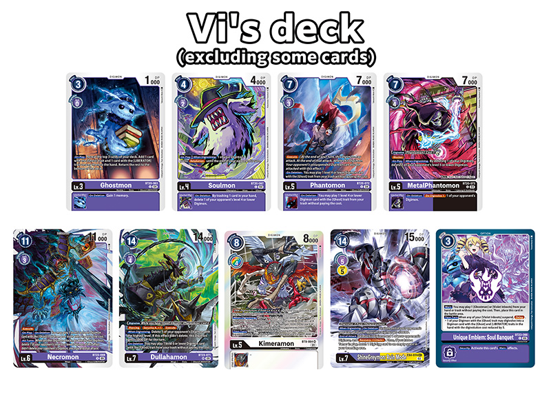 Violet's deck