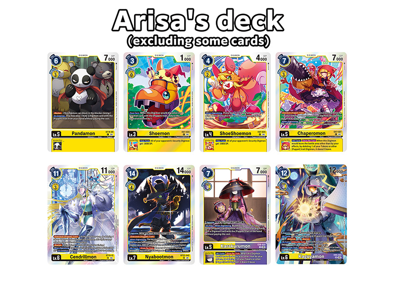 Arisa's deck