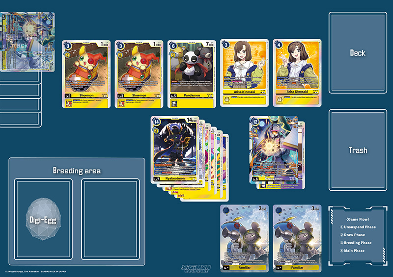 Arisa's playing field