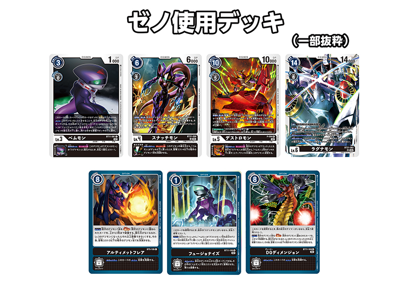 ゼノ使用デッキ