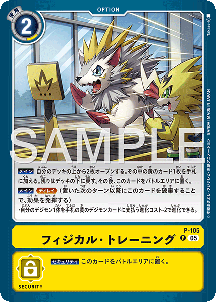 P-105フィジカル・トレーニング