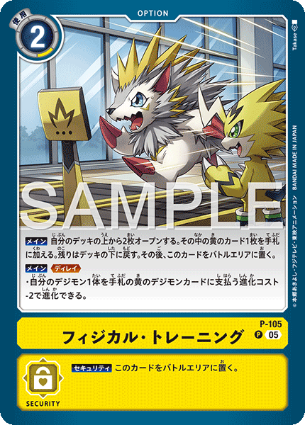 P-105フィジカル・トレーニング