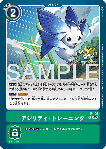 P-106アジリティ・トレーニング