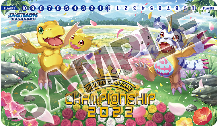 チャンピオンシップ2022世界決勝　参加賞プレイマット